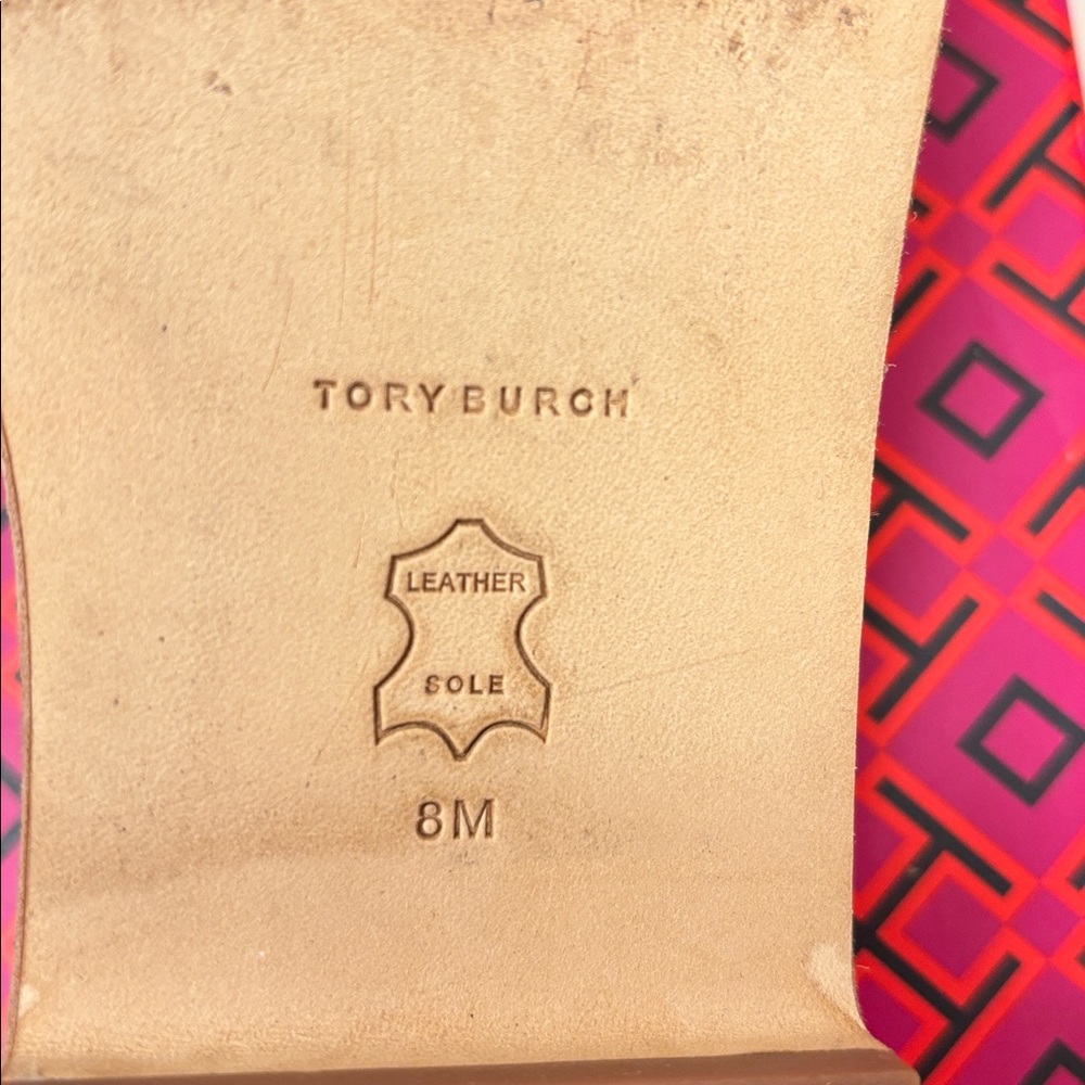 Tory Burch Eleanor Crystal slide blush color size 8 - Picture 7 of 9